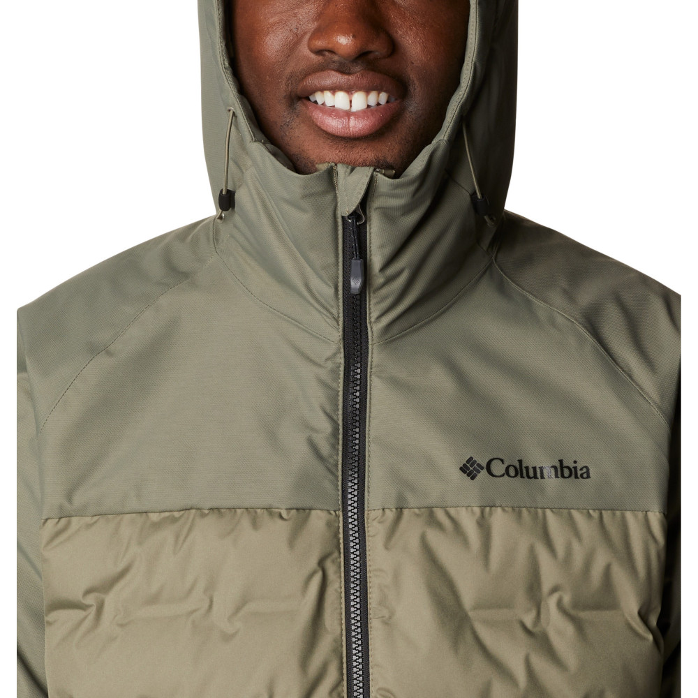 Columbia grand trek ii down hooded jacket