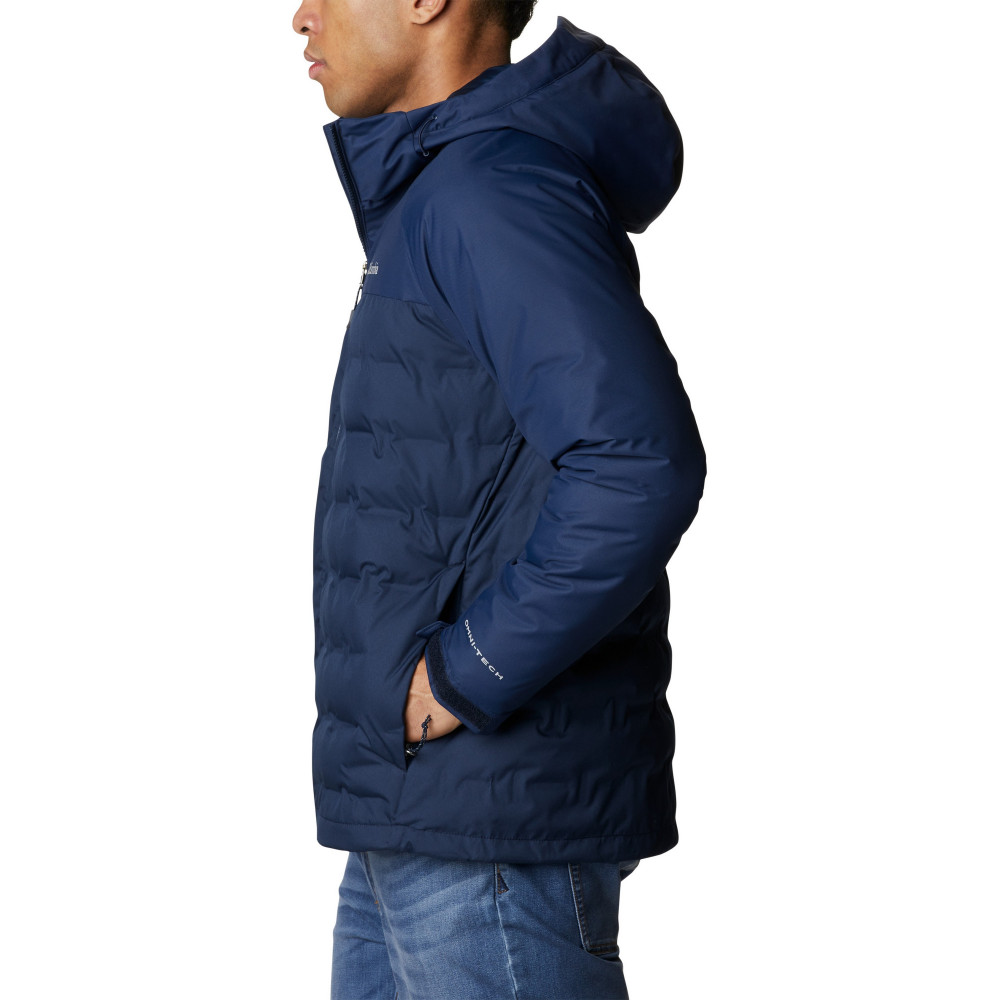 Columbia grand trek ii down hooded jacket