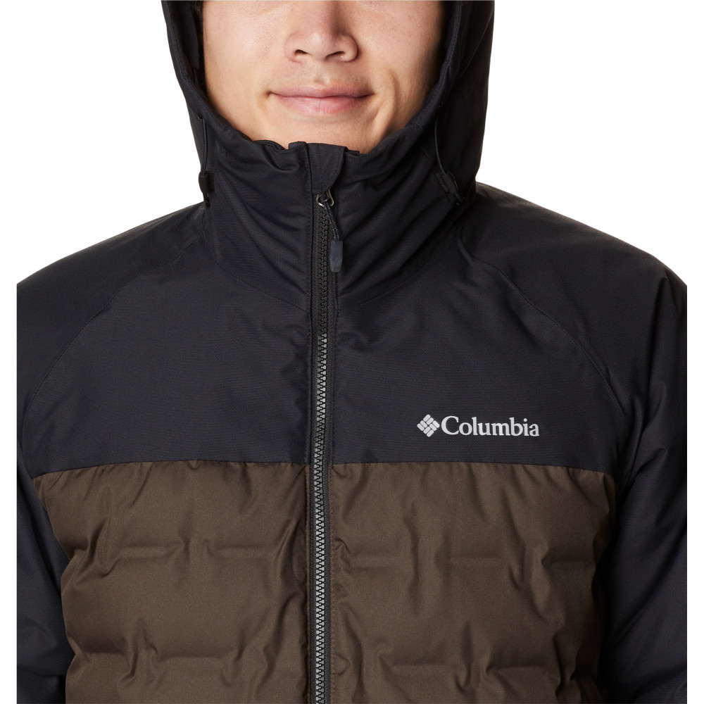 Columbia grand trek ii down hooded jacket