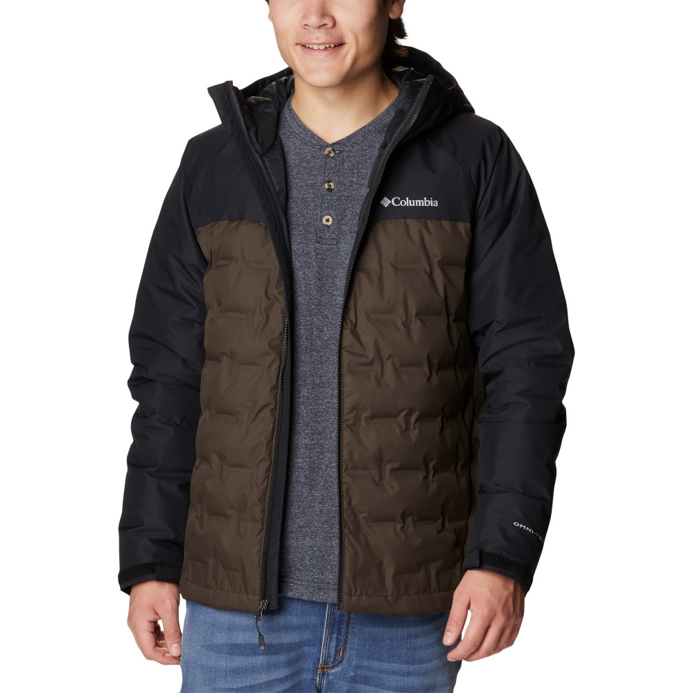 Columbia grand trek ii down hooded jacket