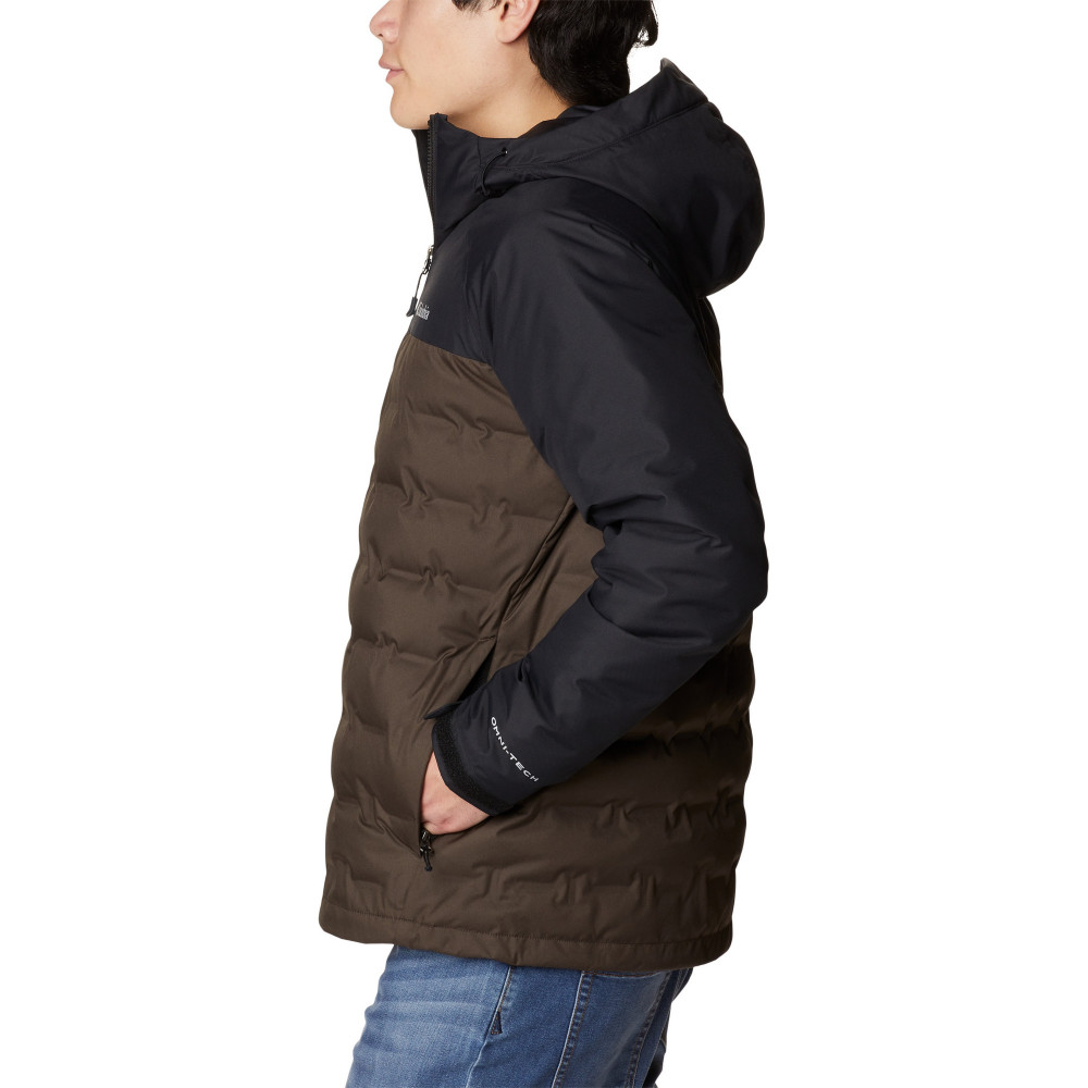 Columbia grand trek ii down hooded jacket