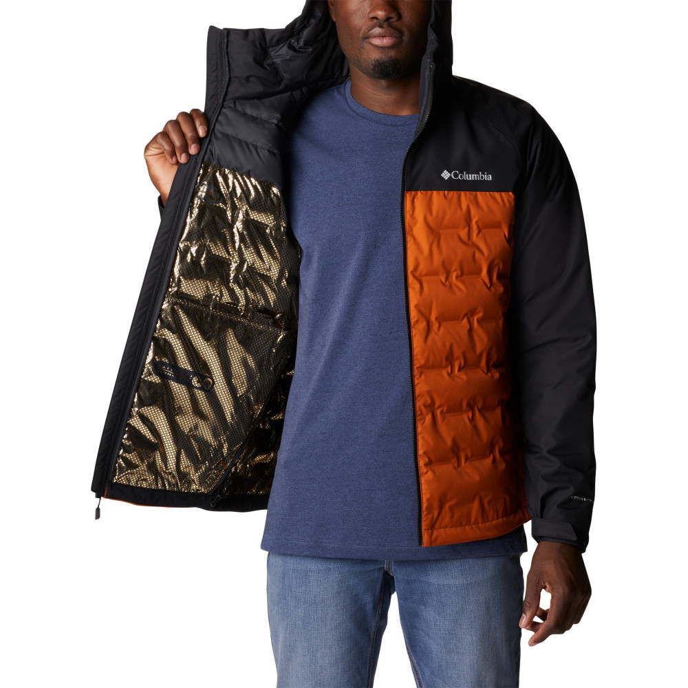 Columbia grand trek ii down jacket