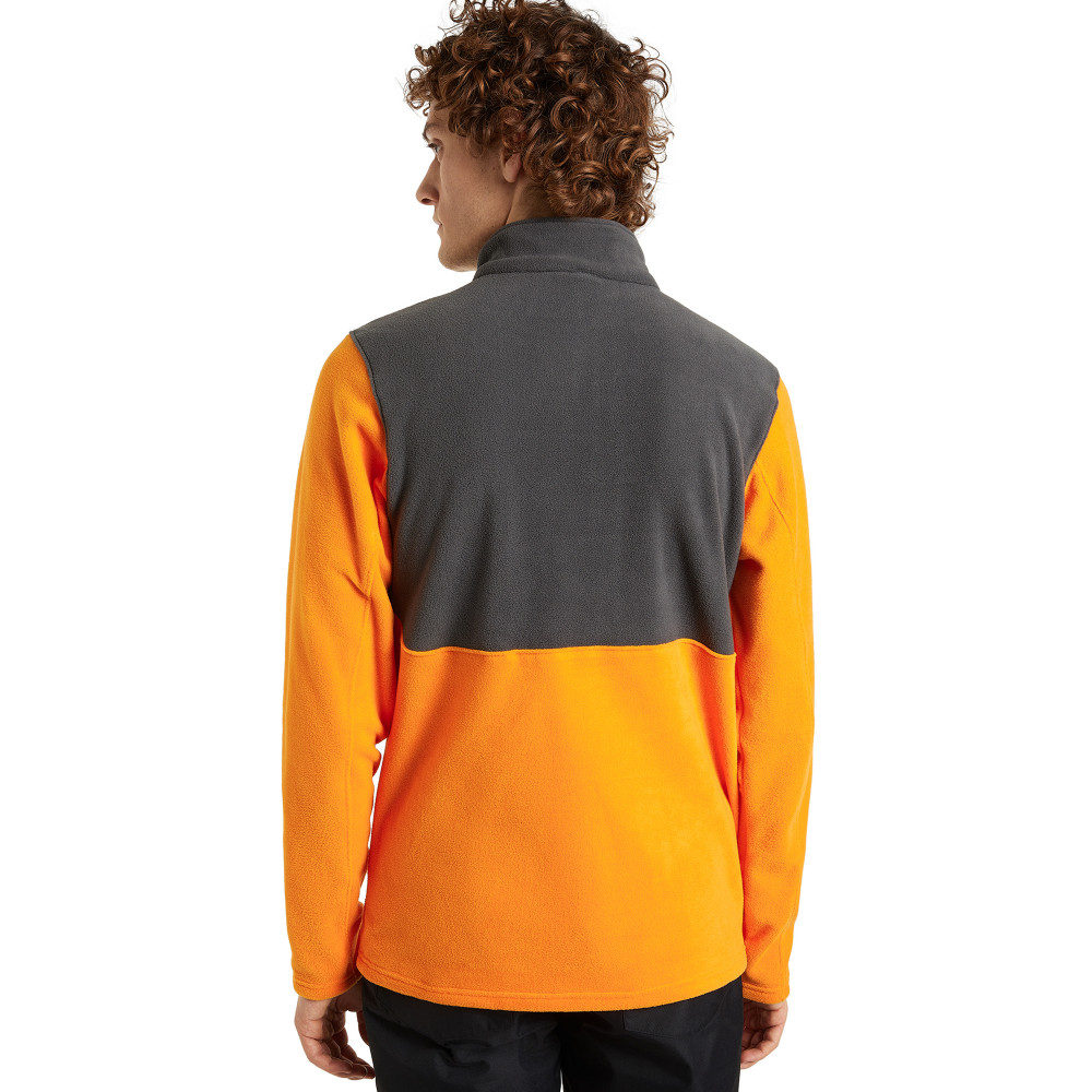 Джемпер columbia. Джемпер флисовый мужской basin Trail half zip. Orange zip. Джемпер флисовый мужской оранжевый купить.