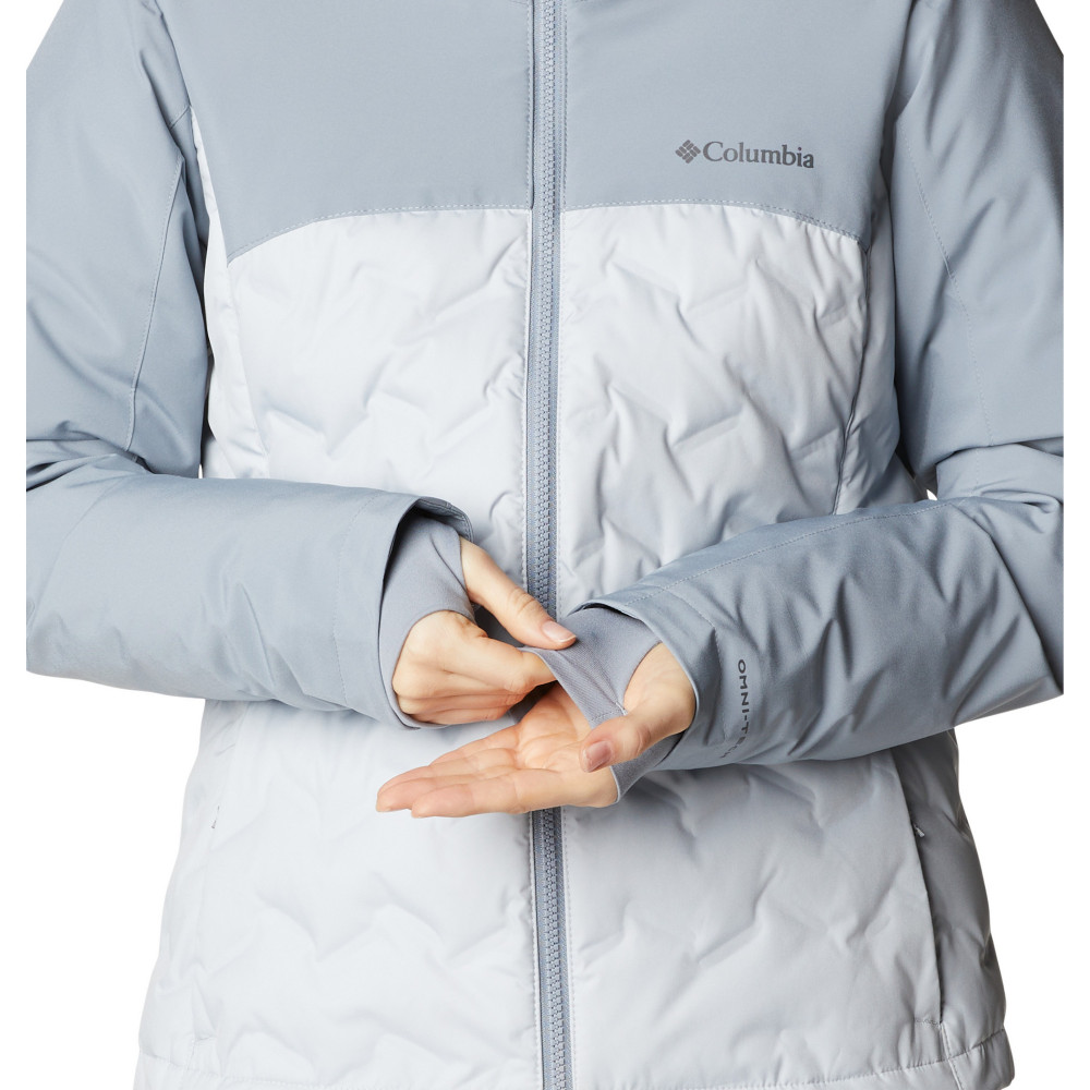 Columbia grand trek ii down jacket