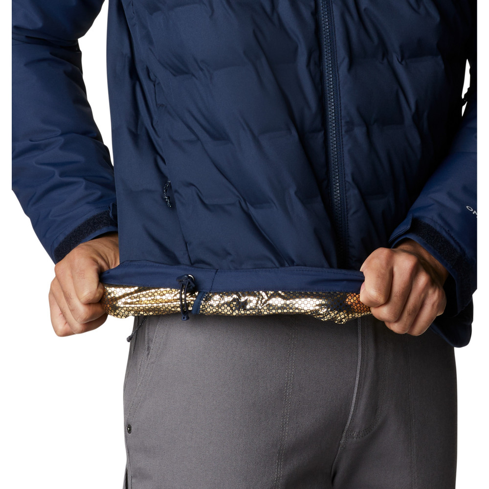 Columbia grand trek ii down hooded jacket