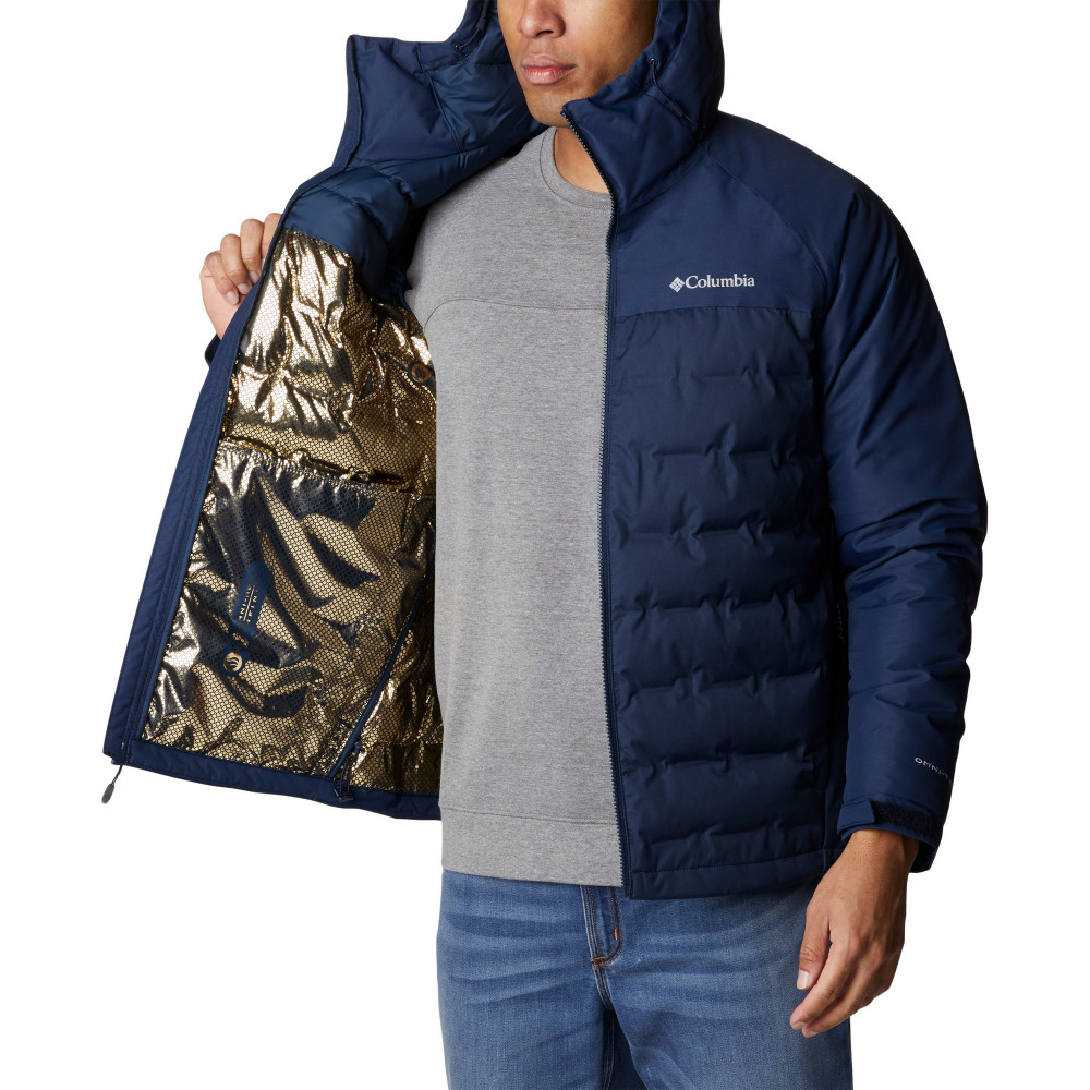 Columbia grand trek ii down jacket