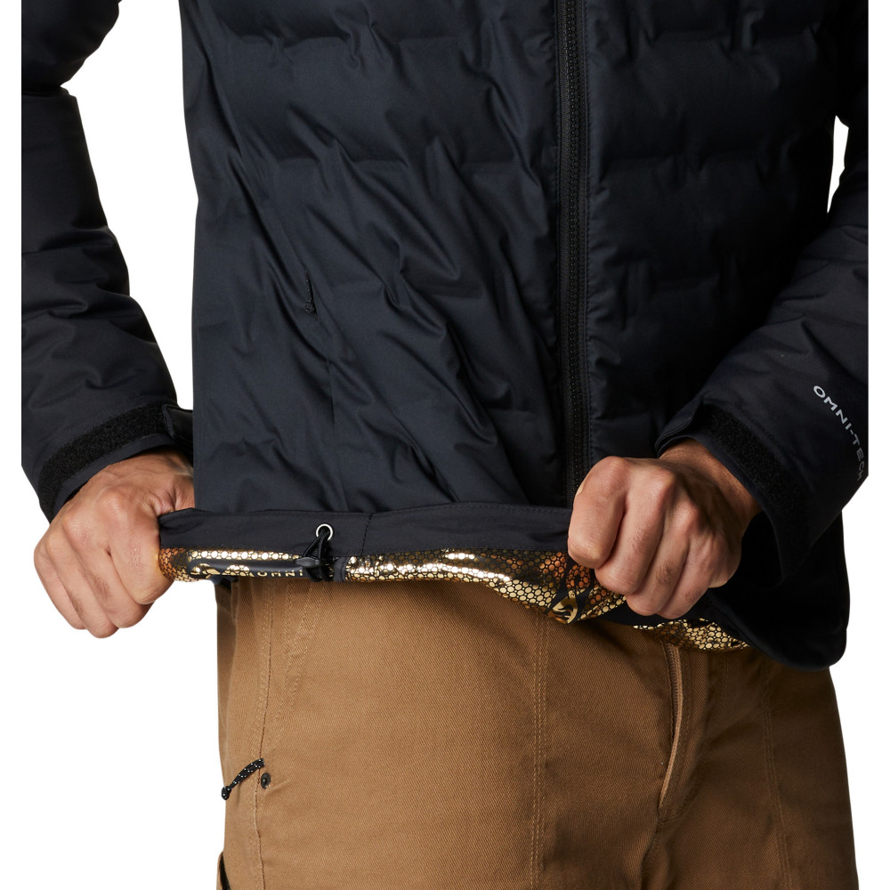 Columbia grand trek ii down hooded jacket